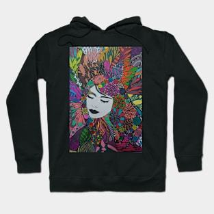 Lady portrait T-shirt Hoodie